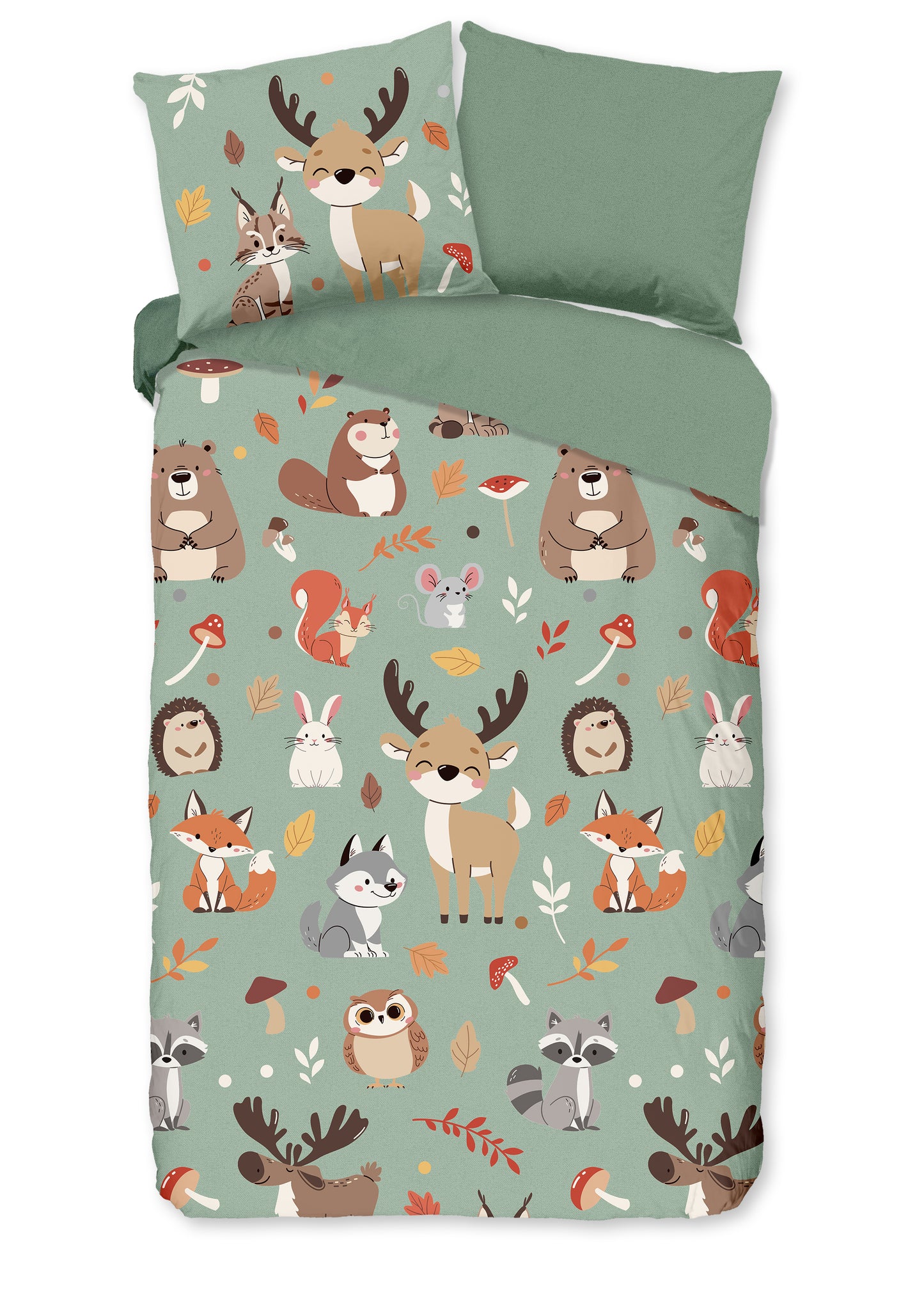 Kinderdekbedovertrek Good Morning Ville - 1 persoons 140Ã—200/220 cm