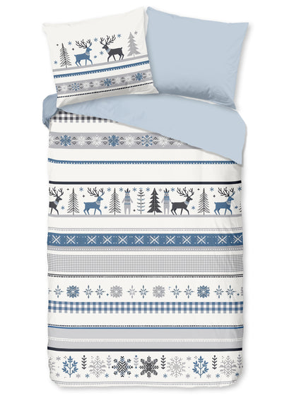 Dekbedovertrek Good Morning Flanel Aila - 1 persoons 140Ã—200/220 cm