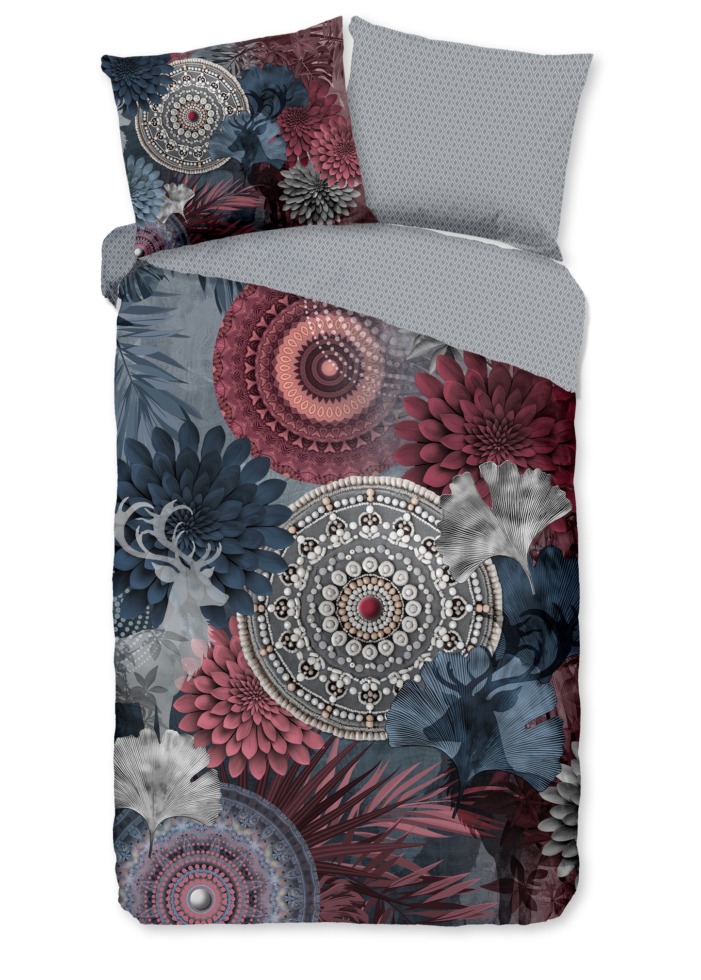 Dekbedovertrek HIP Flanel Makenna - 1 persoons 140Ã—200/220 cm