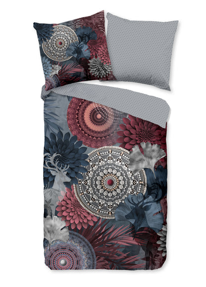 Dekbedovertrek HIP Flanel Makenna - Duitsland 200x200 + 2* 80x80 cm