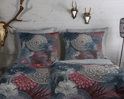 Dekbedovertrek HIP Flanel Makenna - Duitsland 200x200 + 2* 80x80 cm