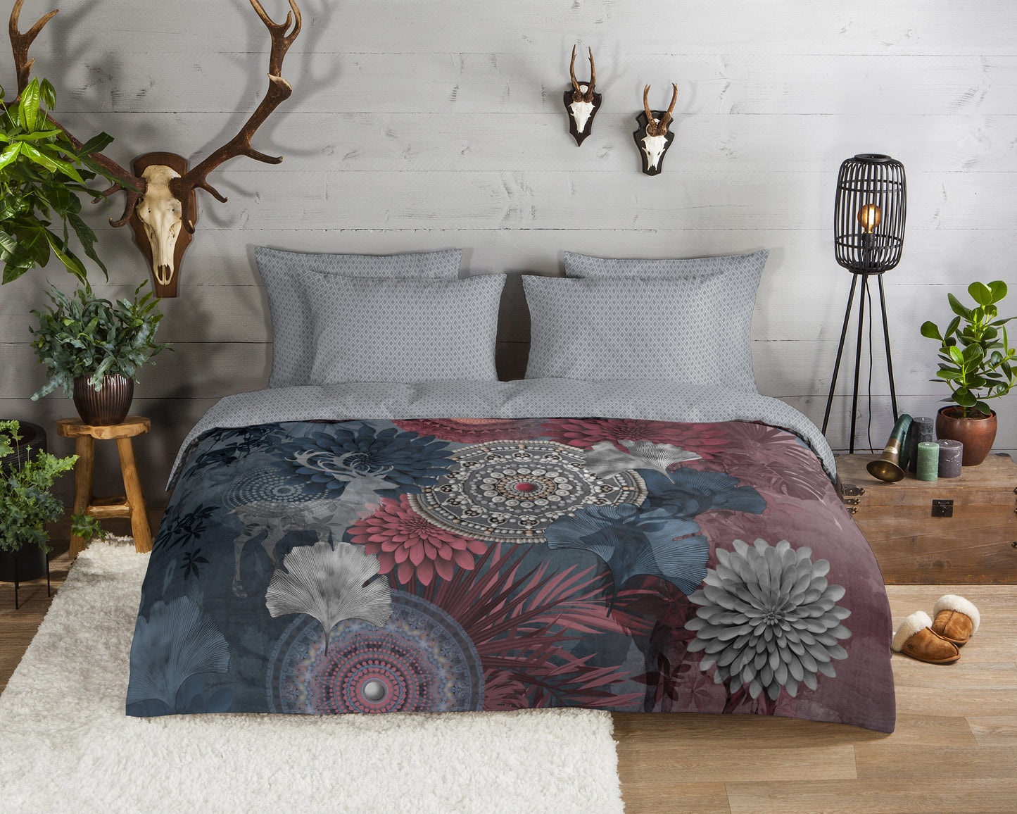Dekbedovertrek HIP Flanel Makenna - Oostenrijk 140x200 + 1* 70x90 cm