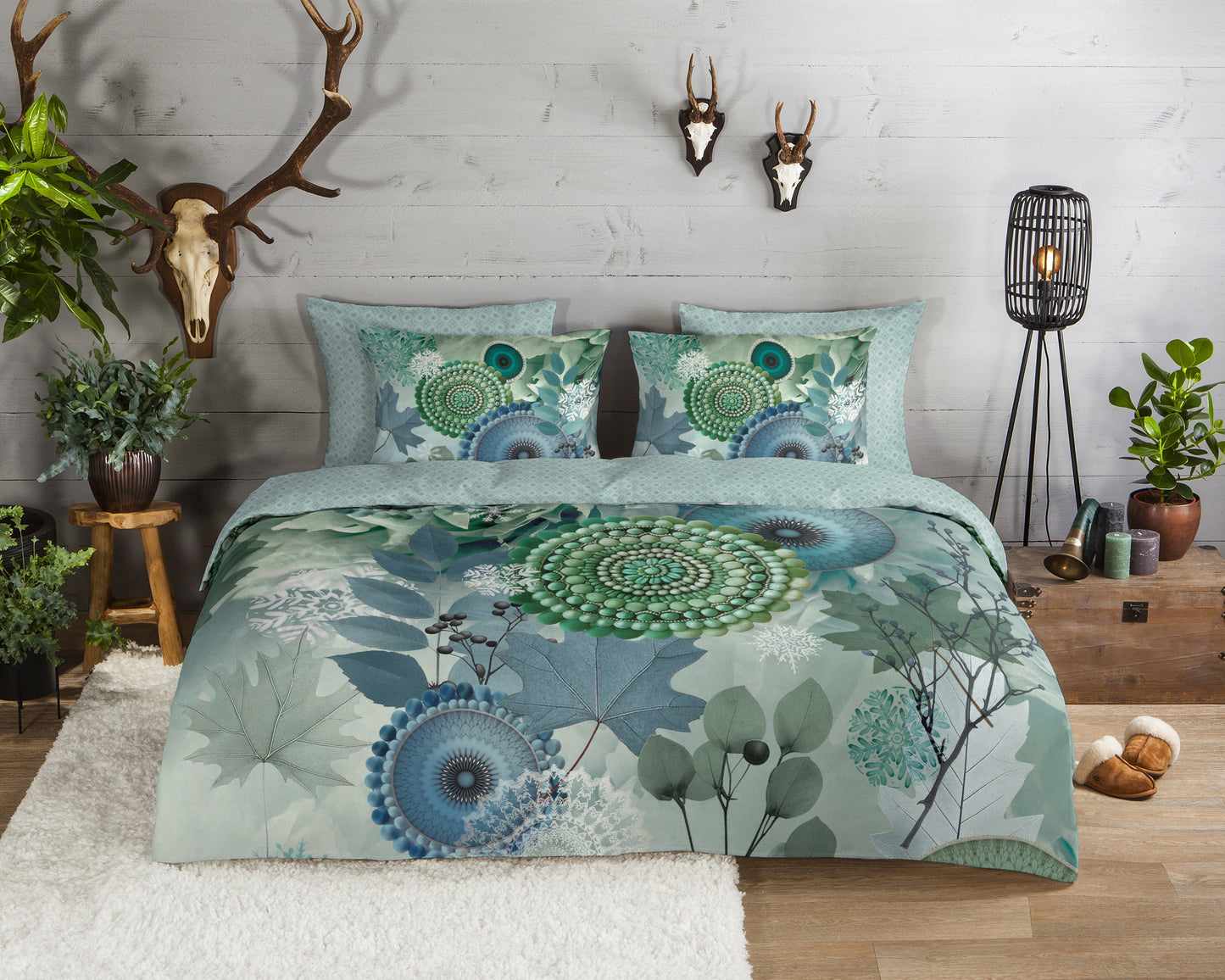 Dekbedovertrek HIP Flanel Iselin - Lits jumeaux 240x200/220 cm