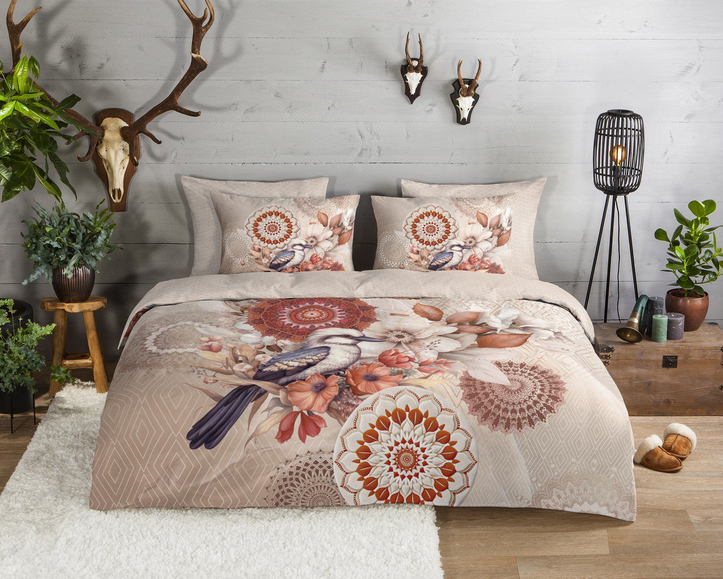 Dekbedovertrek HIP Flanel Luigio - Lits jumeaux 240x200/220 cm