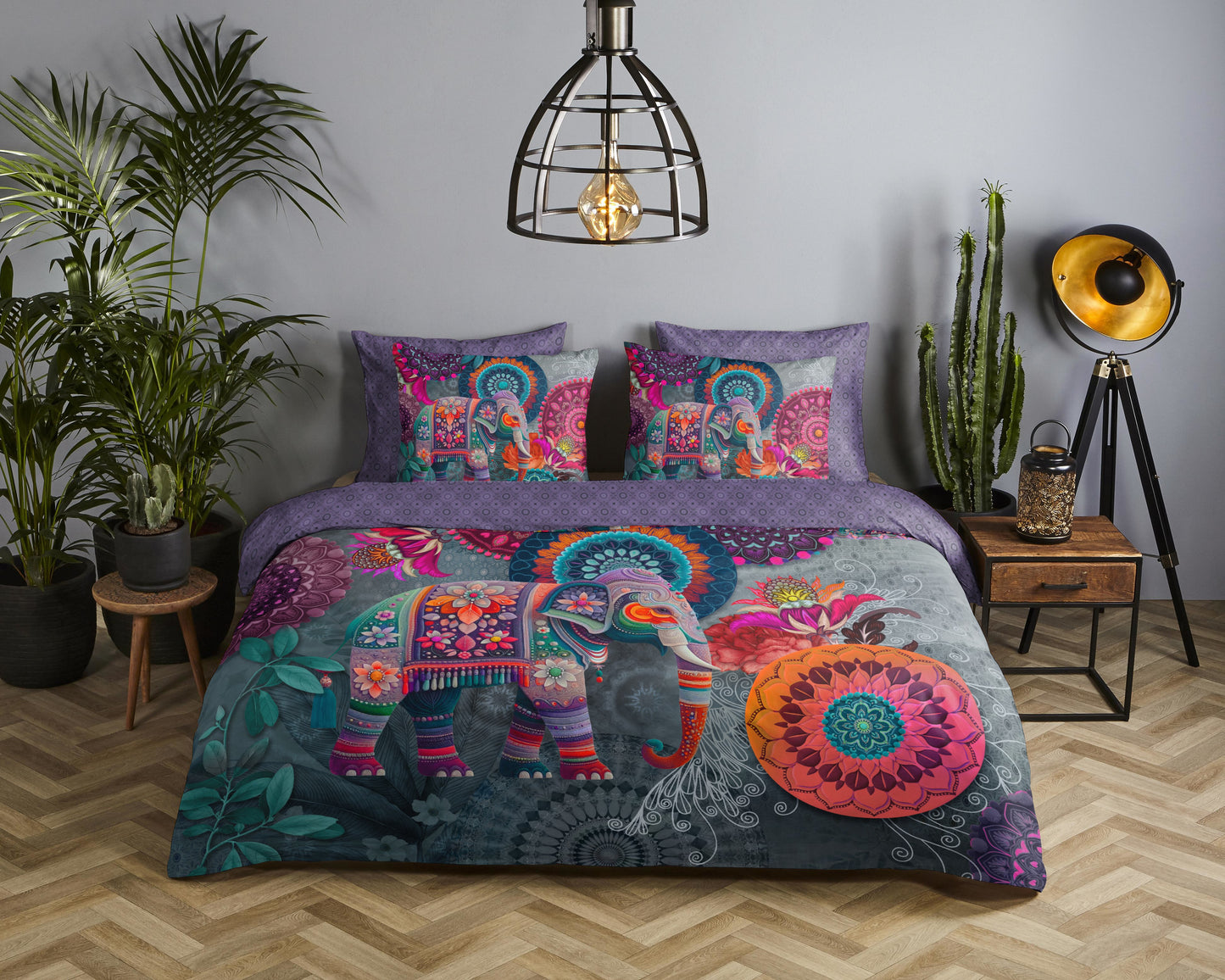 Dekbedovertrek HIP Abhay - Lits jumeaux 240x200/220 cm
