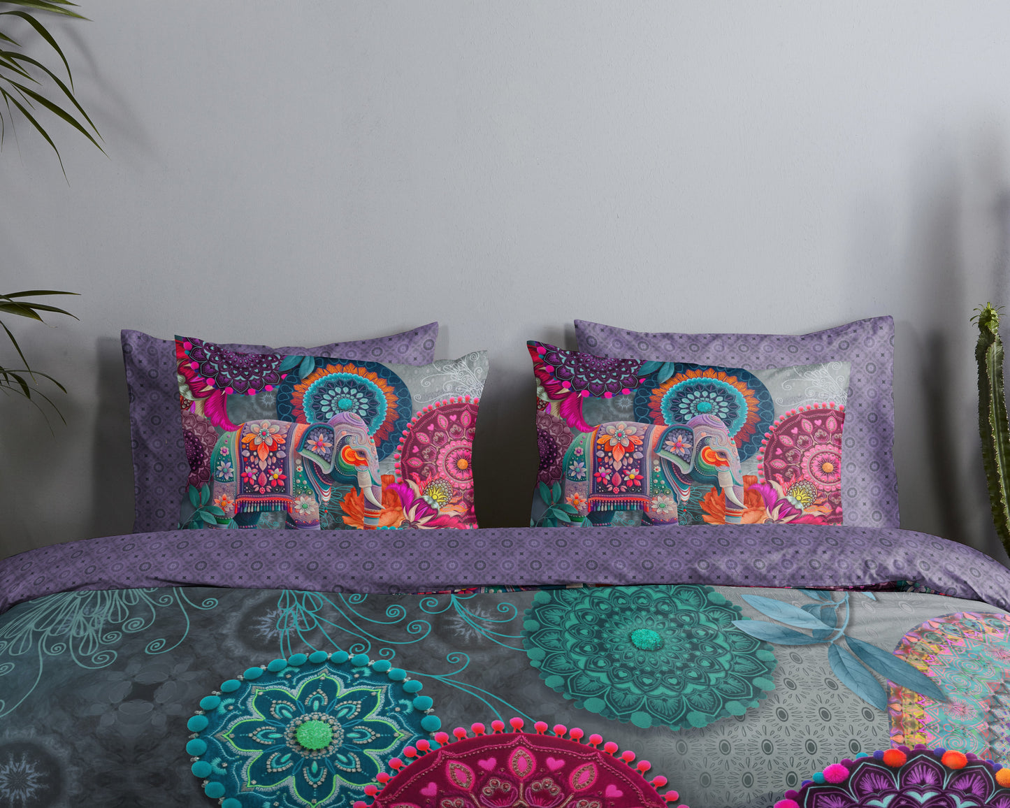 Dekbedovertrek HIP Abhay - Lits jumeaux 240x200/220 cm