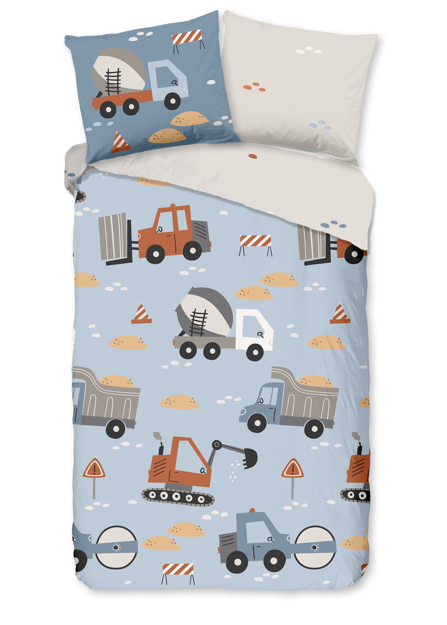 Kinderdekbedovertrek Good Morning Mack - 1 persoons 140Ã—200/220 cm