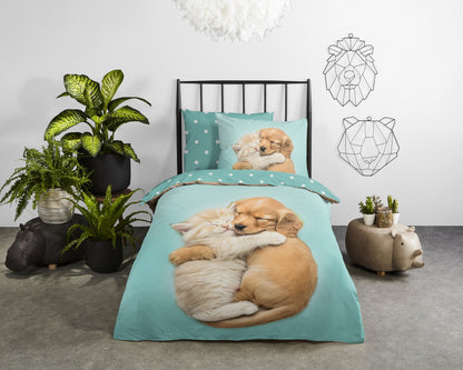 Kinderdekbedovertrek Good Morning Paxy - 1 persoons 140Ã—200/220 cm