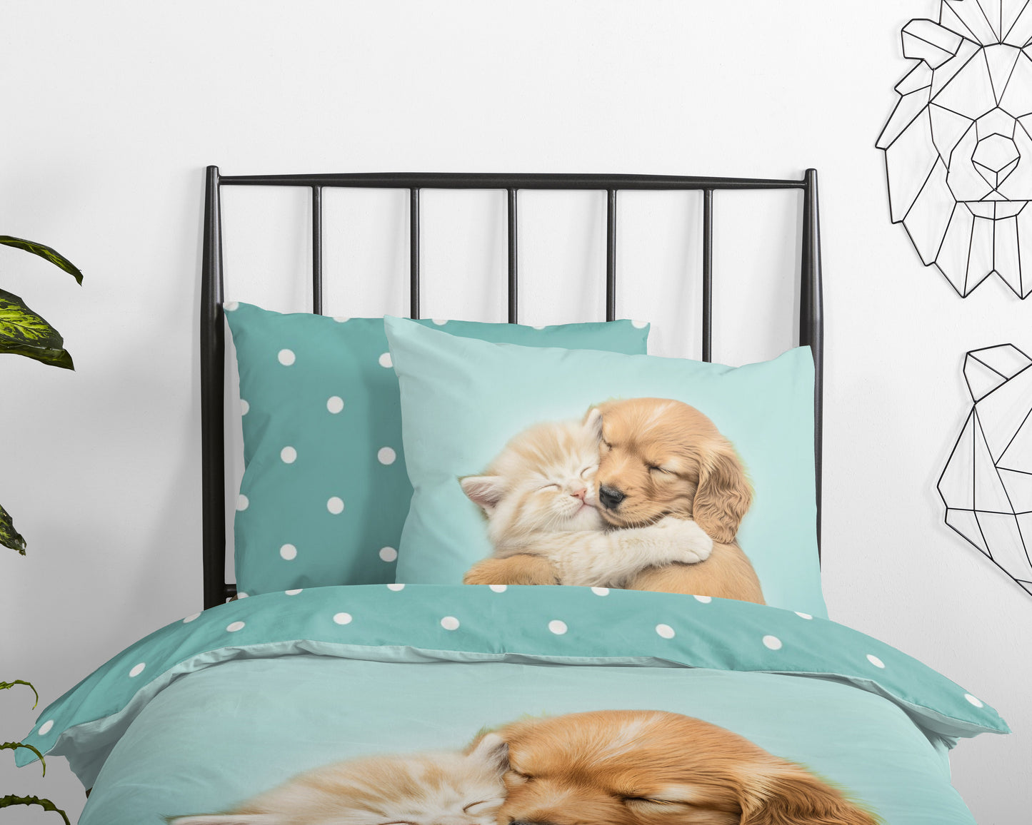 Kinderdekbedovertrek Good Morning Paxy - 1 persoons 140Ã—200/220 cm