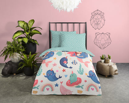 Kinderdekbedovertrek Good Morning Silvie - Peuter 120x150 cm