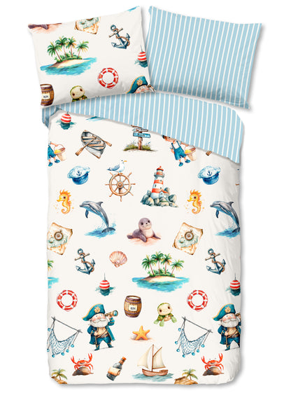 Kinderdekbedovertrek Good Morning Capi - 1 persoons 140Ã—200/220 cm