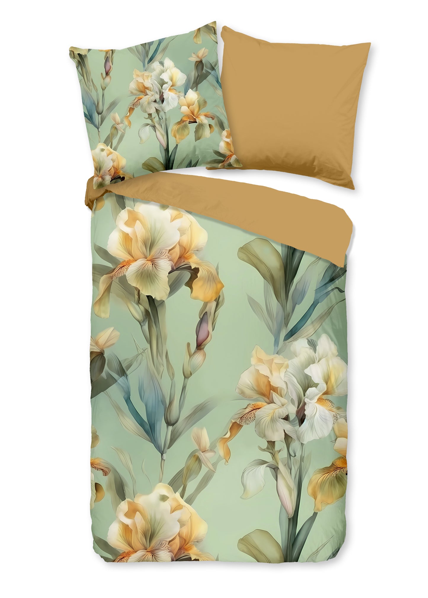 Dekbedovertrek Good Morning Iris - Duitsland 155x220 + 1* 80x80 cm
