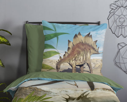 Kinderdekbedovertrek ZouZou Dinoworld - Duitsland 135x200 + 1* 80x80 cm