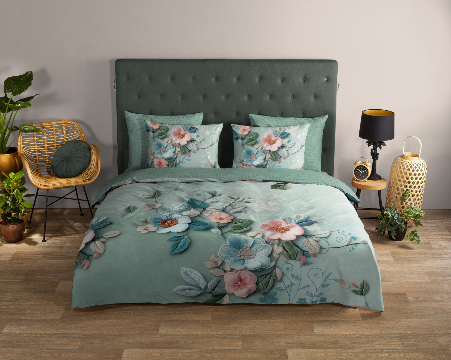 Dekbedovertrek Good Morning Taleen - Lits jumeaux 240x200/220 cm