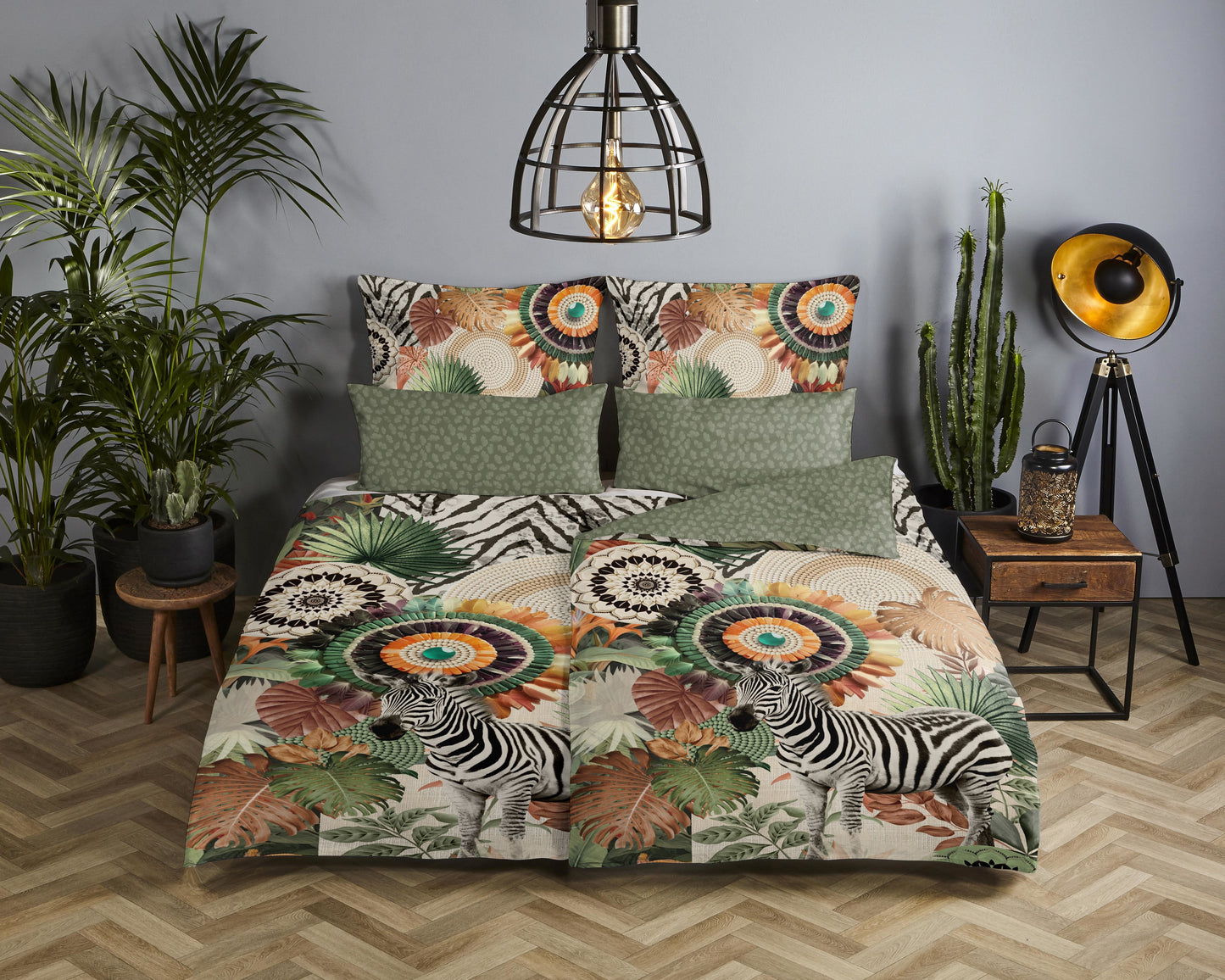Dekbedovertrek HIP Janay - Duitsland 200x200 + 2* 80x80 cm