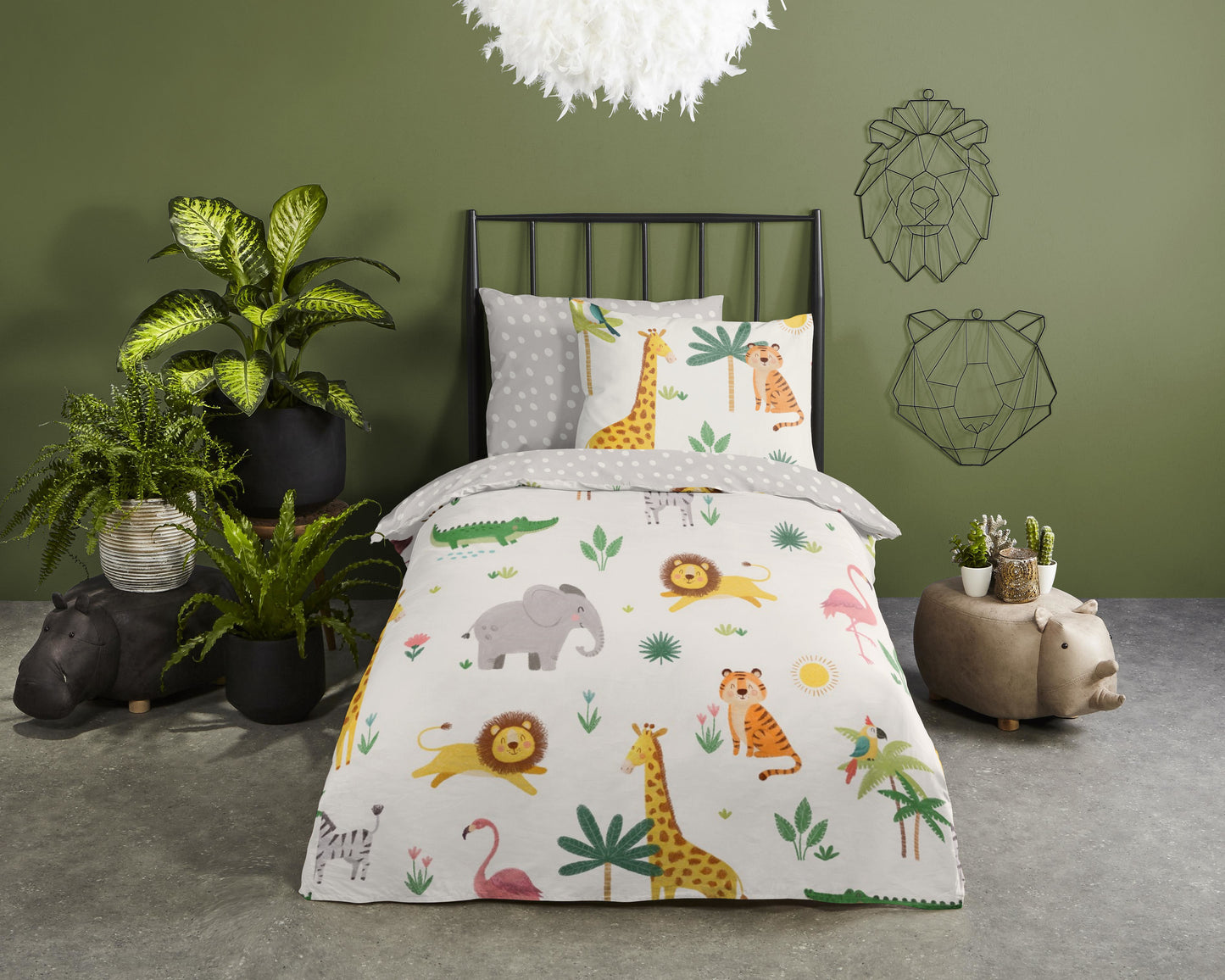 Kinderdekbedovertrek Good Morning Artis - 1 persoons 140Ã—200/220 cm