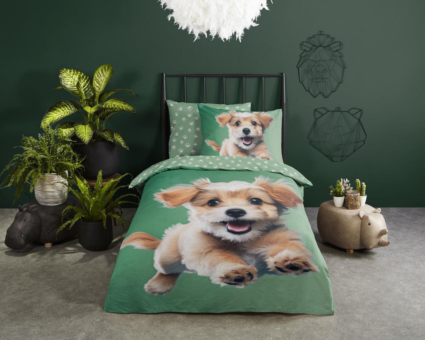 Kinderdekbedovertrek Good Morning Mambo - 1 persoons 140Ã—200/220 cm