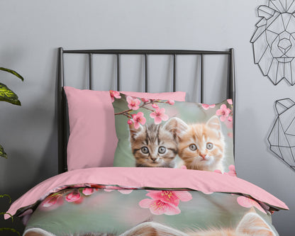 Kinderdekbedovertrek Good Morning Mischa - 1 persoons 140Ã—200/220 cm
