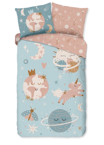 Kinderdekbedovertrek Good Morning Universal - 1 persoons 140Ã—200/220 cm