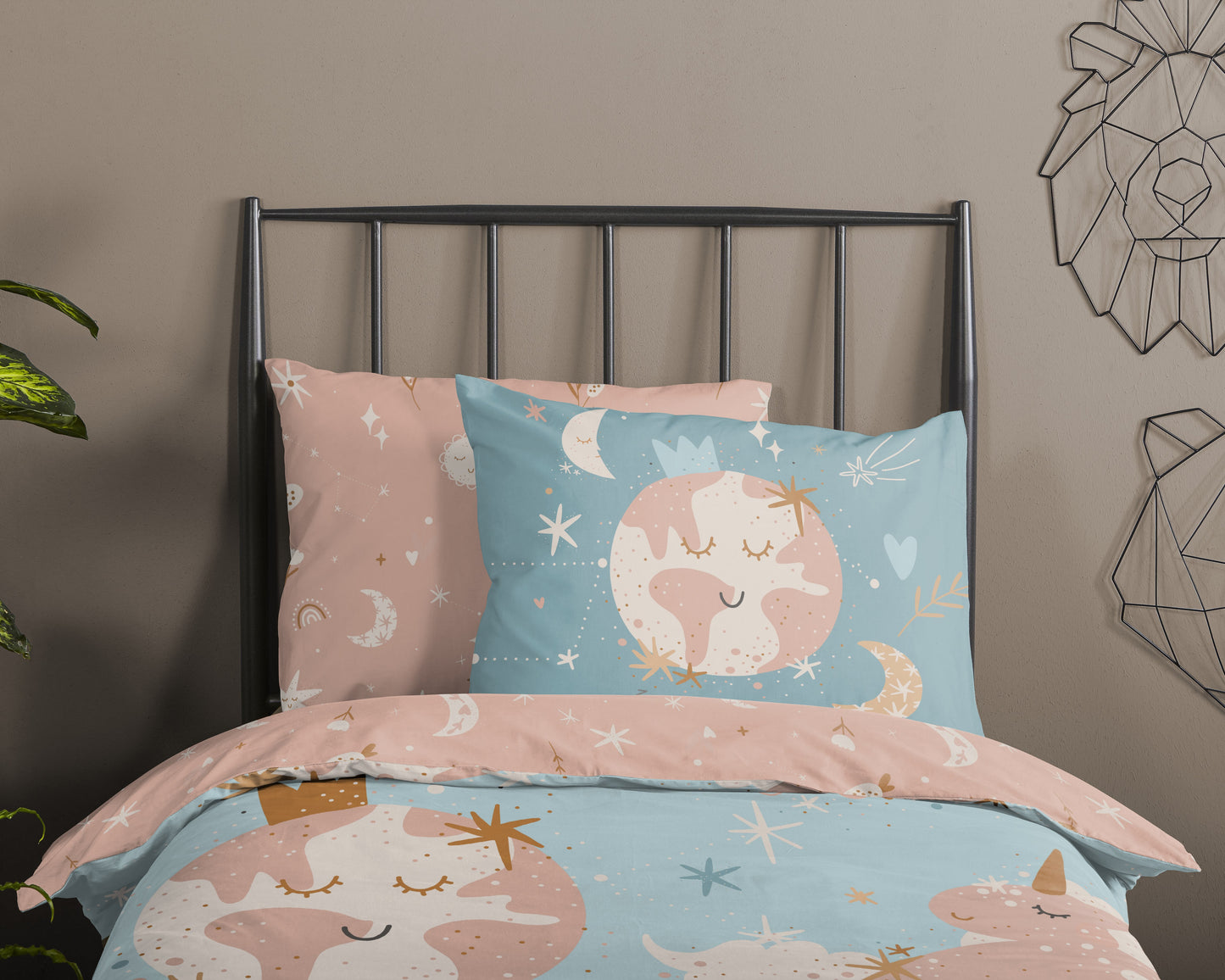 Kinderdekbedovertrek Good Morning Universal - 1 persoons 140Ã—200/220 cm