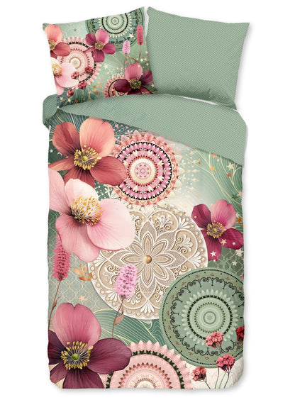 Dekbedovertrek HIP Reginia flanel - 1 persoons 140Ã—200/220 cm