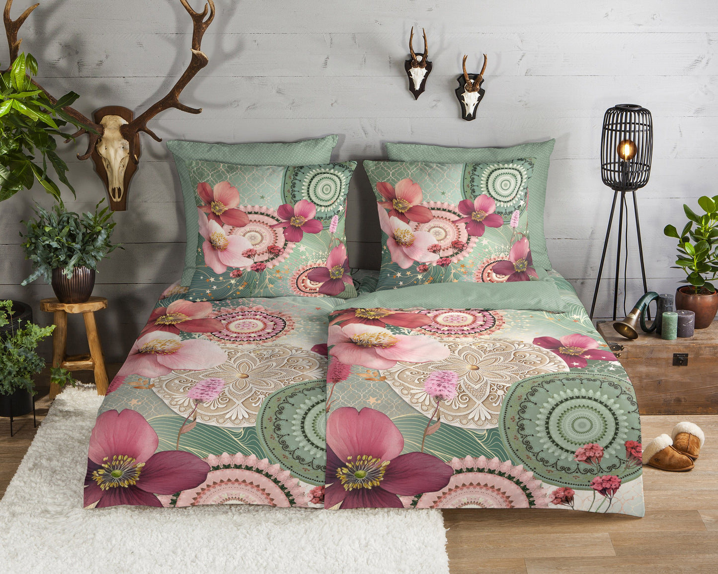 Dekbedovertrek HIP Reginia flanel - Duitsland 155x220 + 1* 80x80 cm