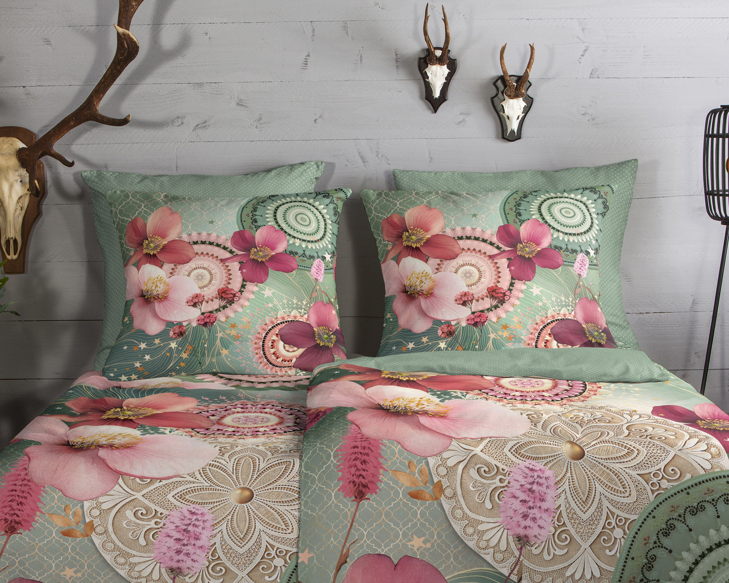 Dekbedovertrek HIP Reginia flanel - Duitsland 200x200 + 2* 80x80 cm