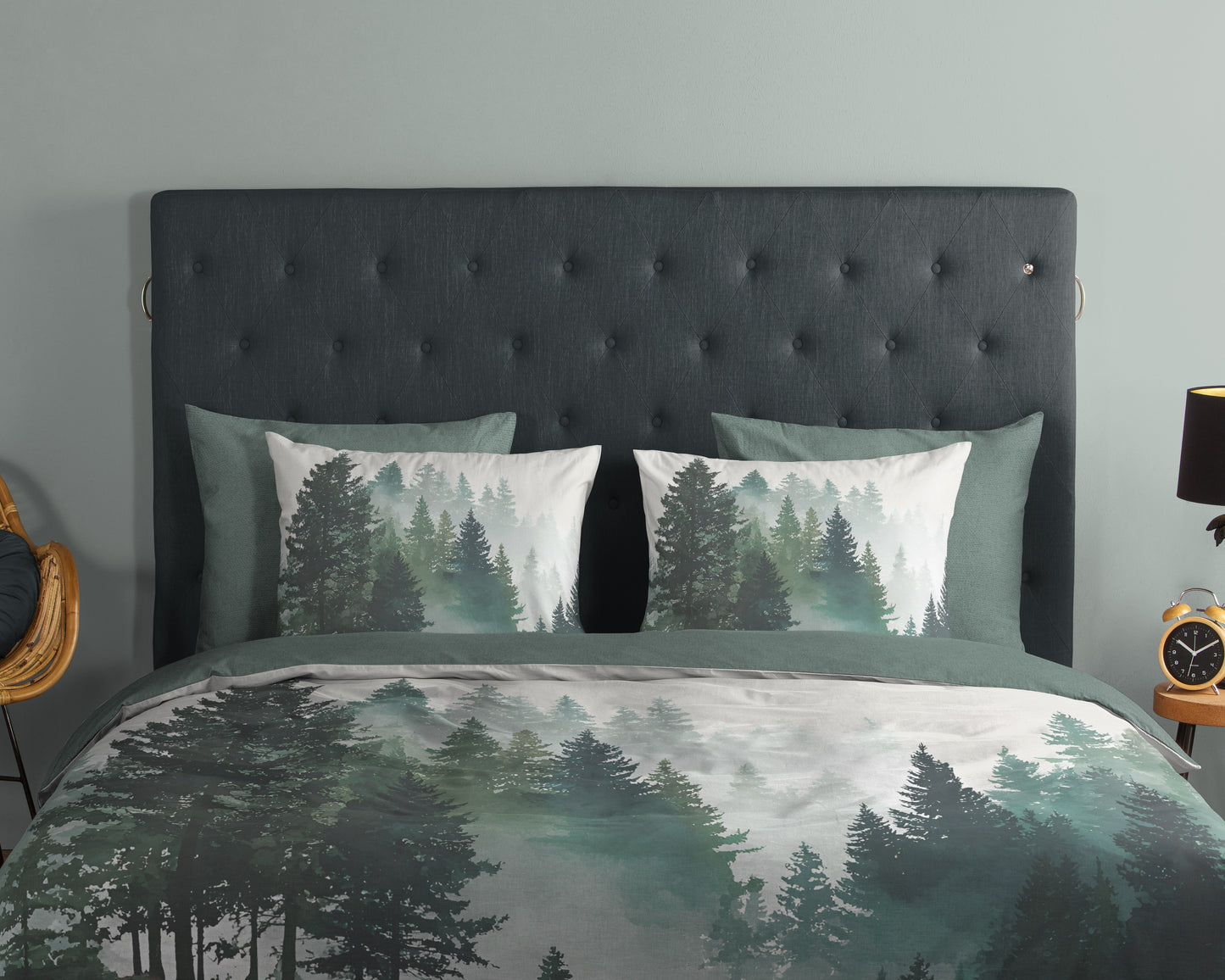 Dekbedovertrek Good Morning Arbres - 1 persoons 140Ã—200/220 cm