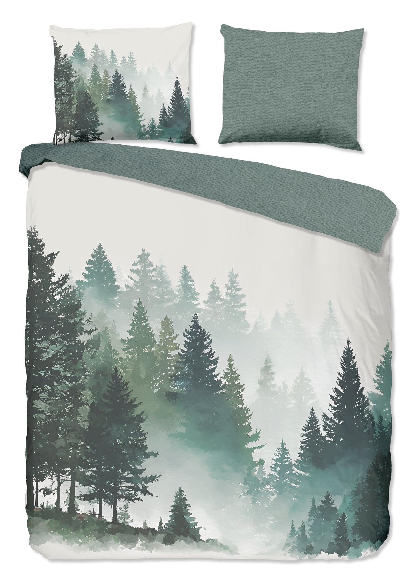 Dekbedovertrek Good Morning Arbres - 2 persoons 200x200/220 cm