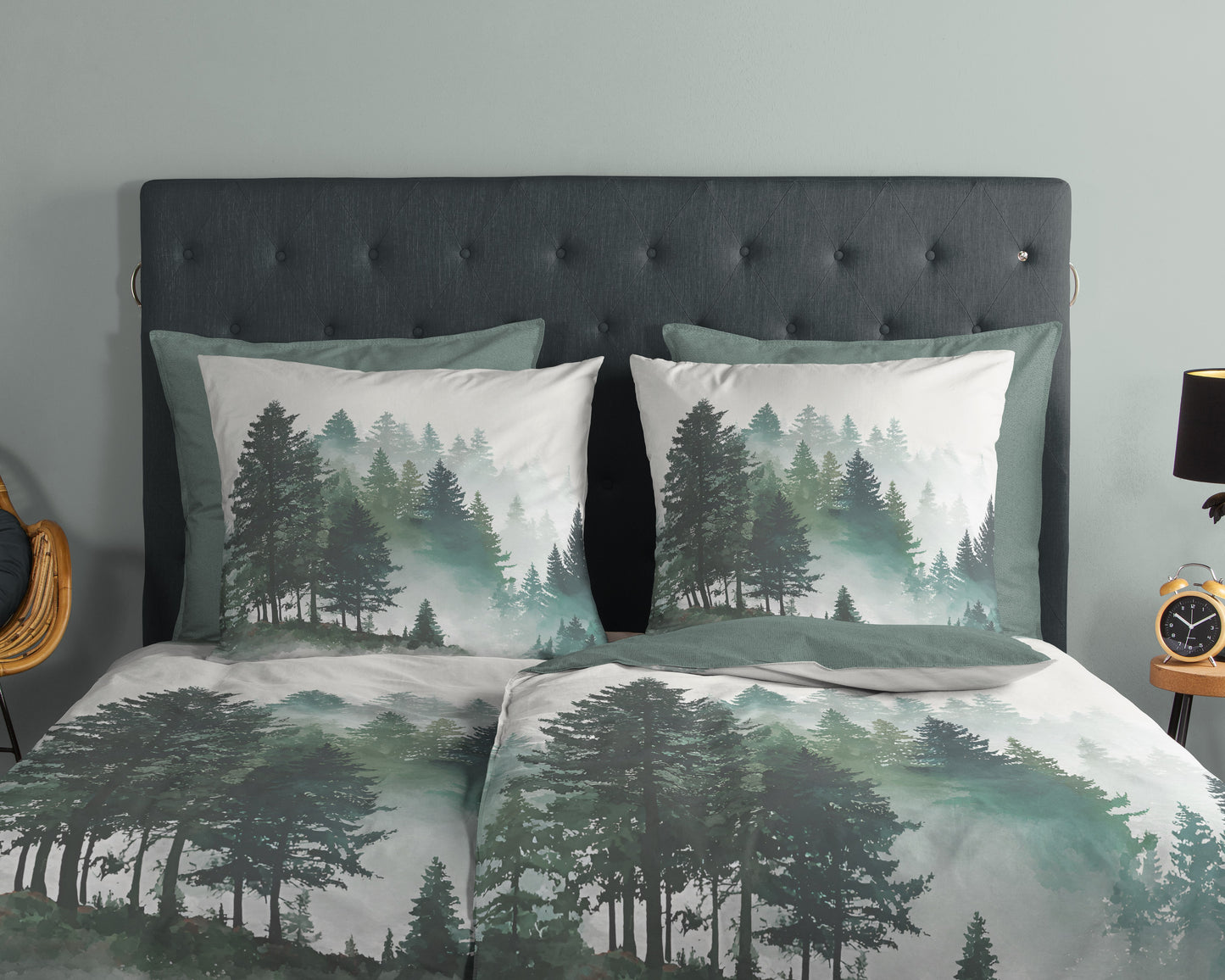 Dekbedovertrek Good Morning Arbres - Duitsland 200x200 + 2* 80x80 cm