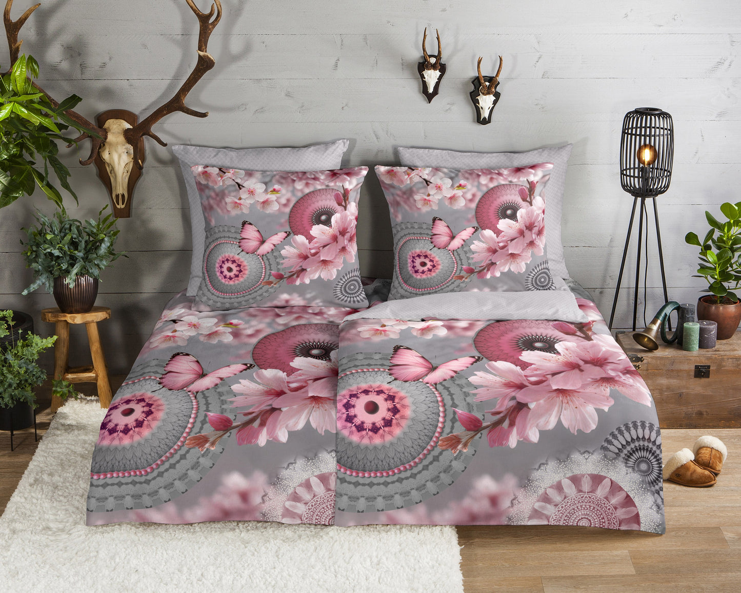 Dekbedovertrek HIP Mane flanel - Duitsland 135x200 + 1* 80x80 cm