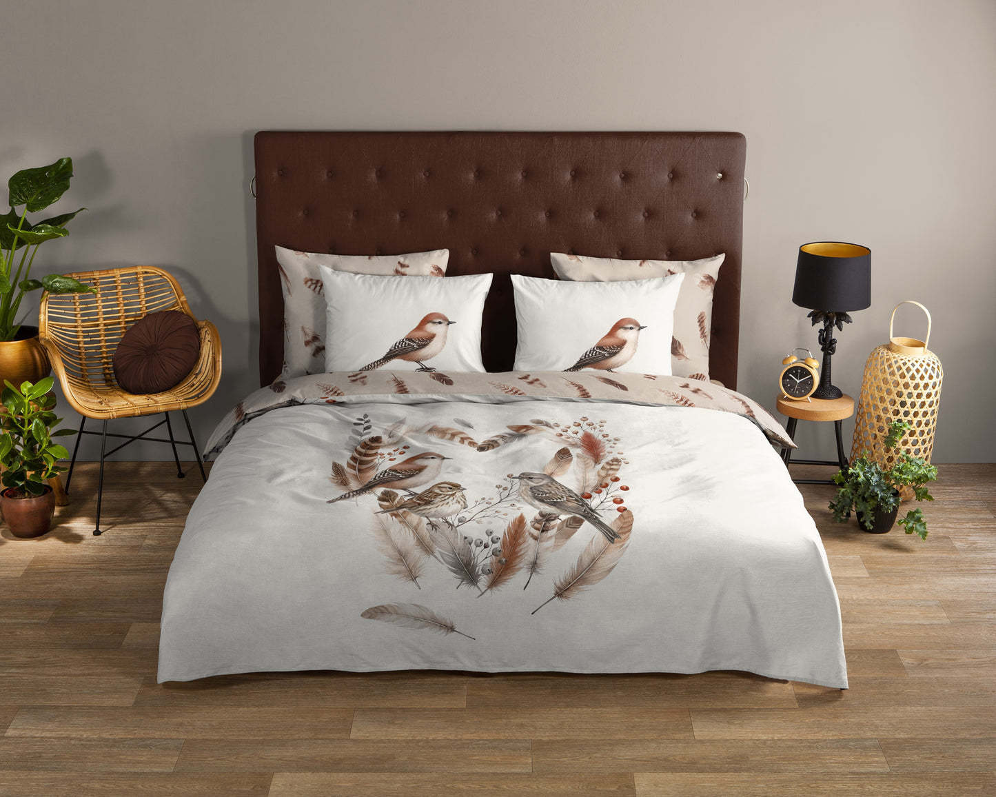 Dekbedovertrek Good Morning Ila - Lits jumeaux 240x200/220 cm