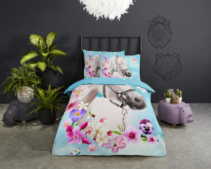 Kinderdekbedovertrek Good Morning My Beauty - 1 persoons 140Ã—200/220 cm