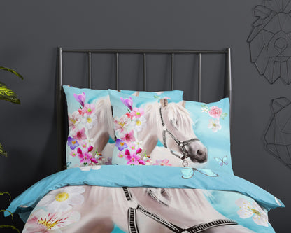 Kinderdekbedovertrek Good Morning My Beauty - 1 persoons 140Ã—200/220 cm
