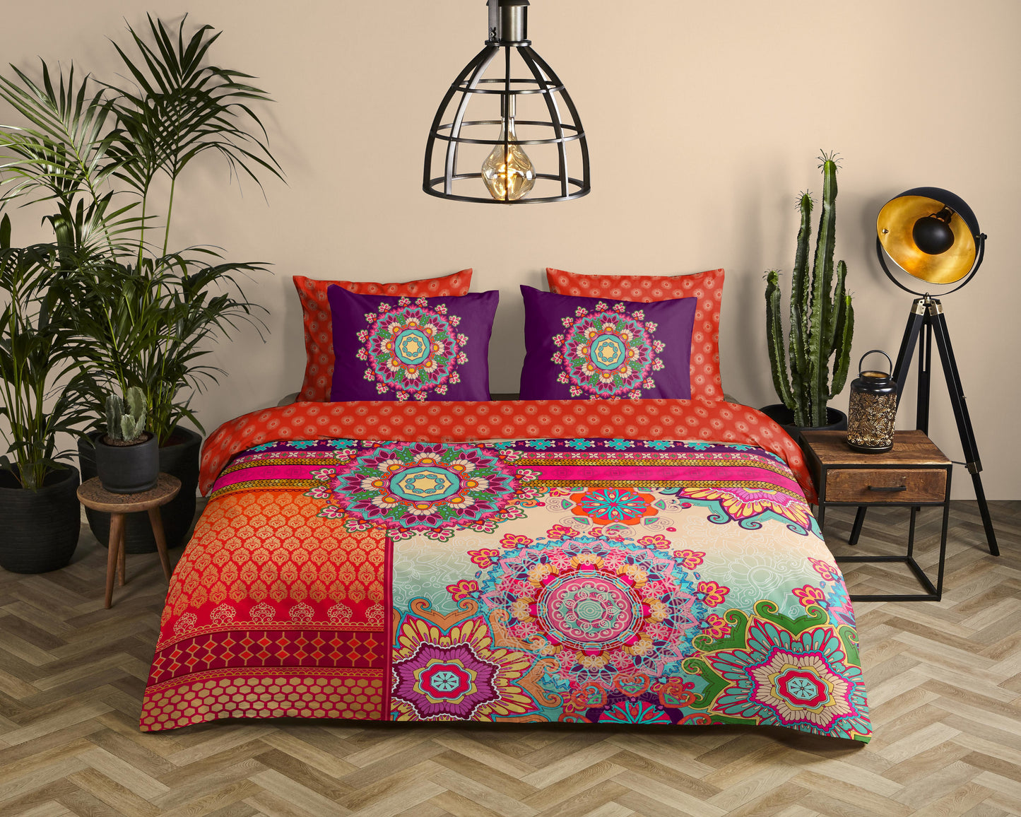 Dekbedovertrek HIP Sherhia - 2 persoons 200x200/220 cm