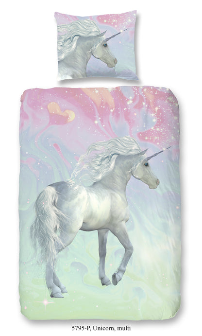 Kinderdekbedovertrek Good Morning Unicorn