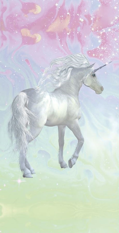 Kinderstrandlaken Good Morning Unicorn