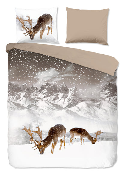 Dekbedovertrek Good Morning Flanel Winter - 2 persoons 200x200/220 cm