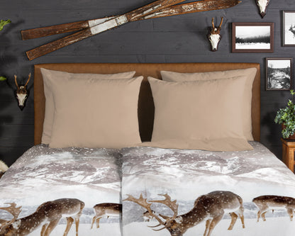 Dekbedovertrek Good Morning Flanel Winter - Oostenrijk 140x200 + 1* 70x90 cm