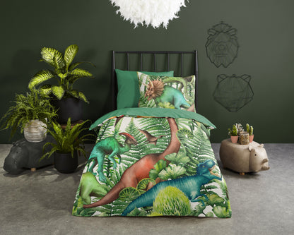 Kinderdekbedovertrek Good Morning Prehistory - 1 persoons 140Ã—200/220 cm