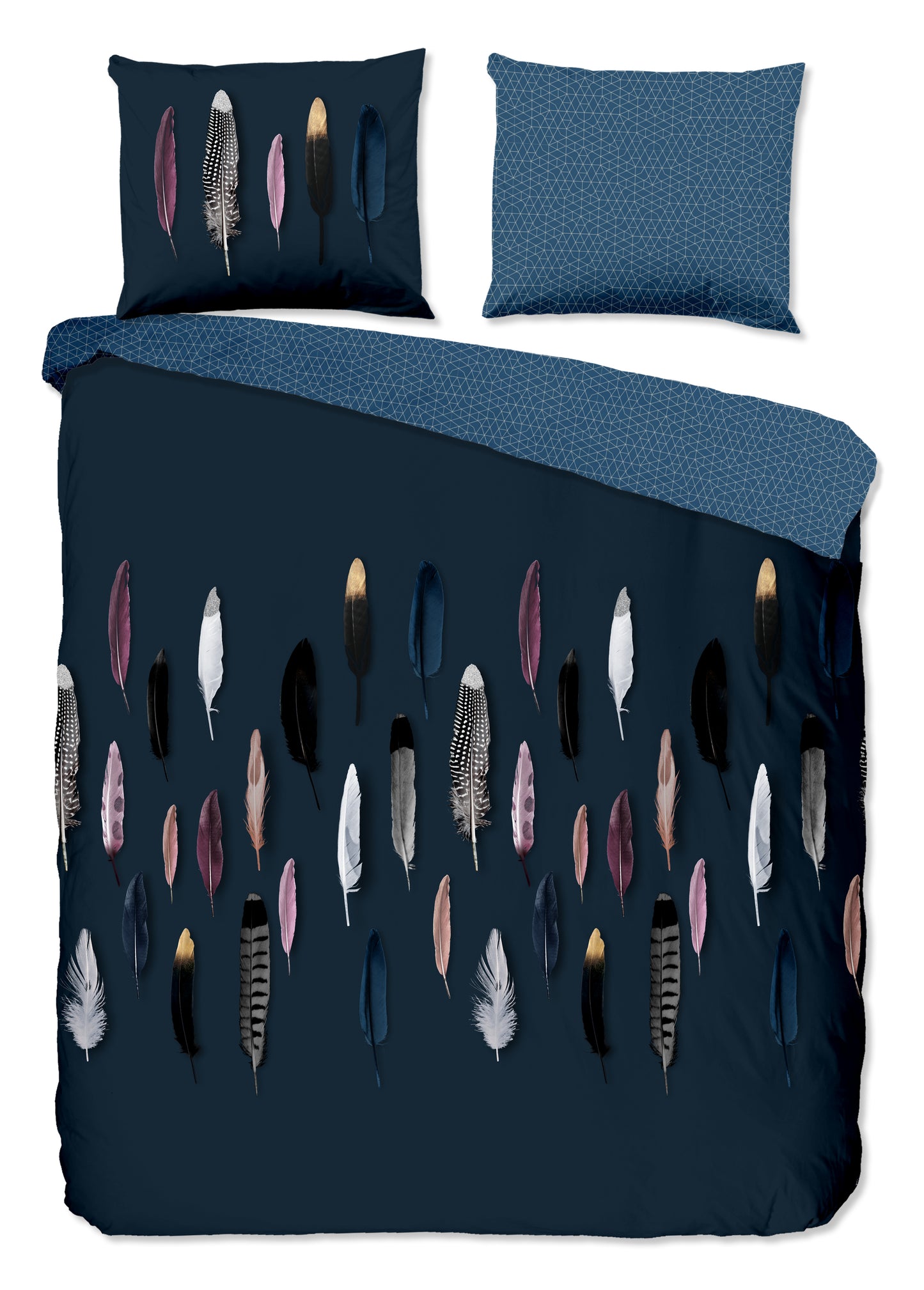 Dekbedovertrek Good Morning Feathers - 2 persoons 200x200/220 cm