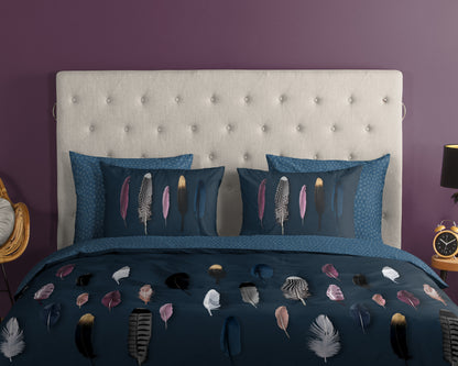 Dekbedovertrek Good Morning Feathers - 2 persoons 200x200/220 cm