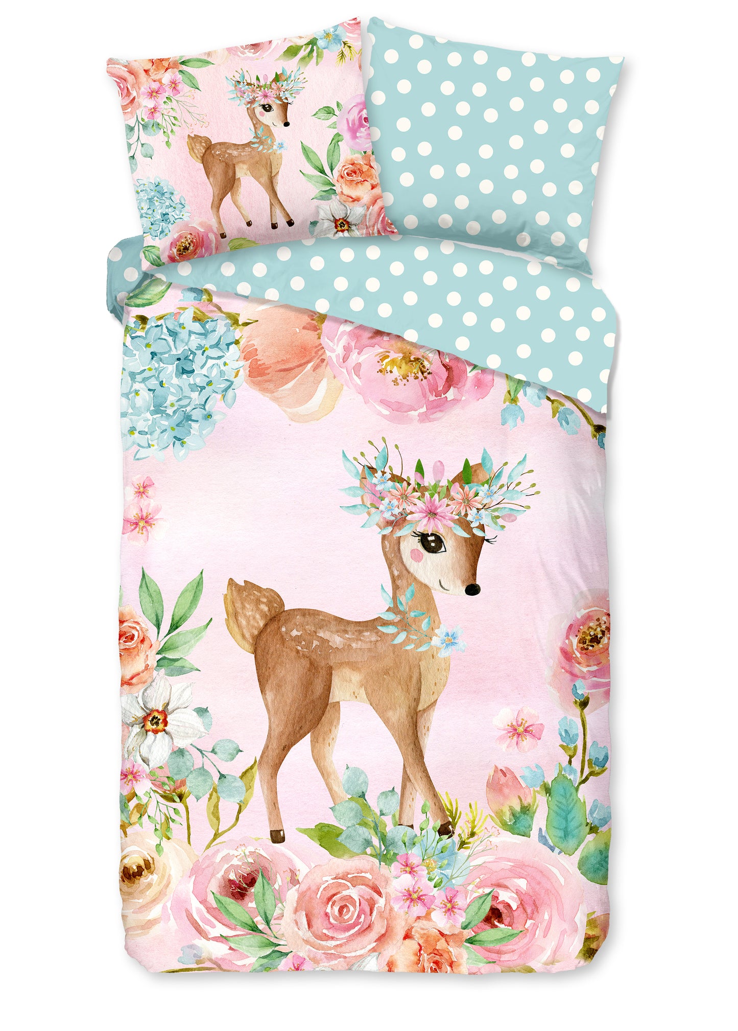 Kinderdekbedovertrek Good Morning Sweet - 1 persoons 140Ã—200/220 cm