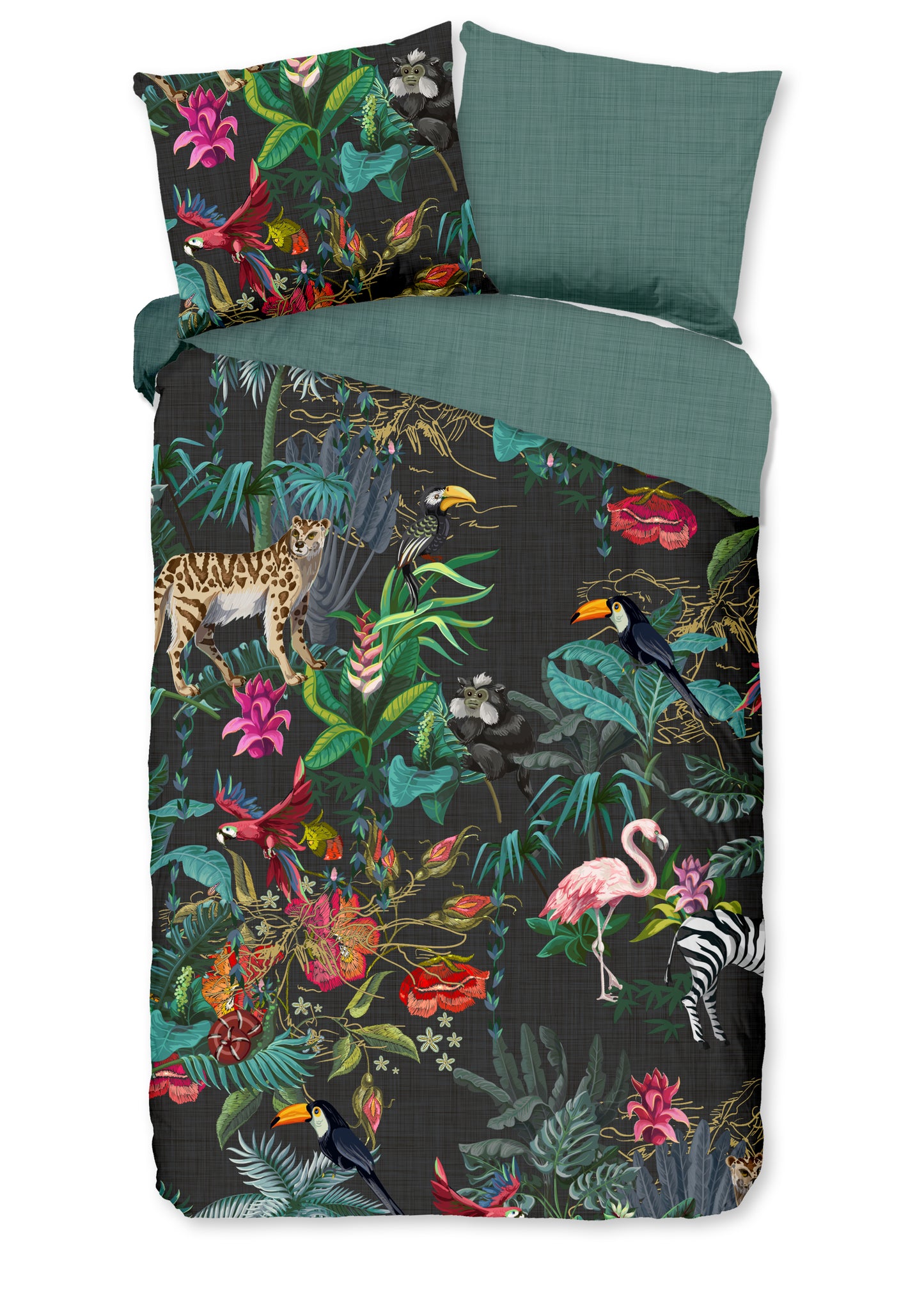 Dekbedovertrek Good Morning Funky - 1 persoons 140Ã—200/220 cm