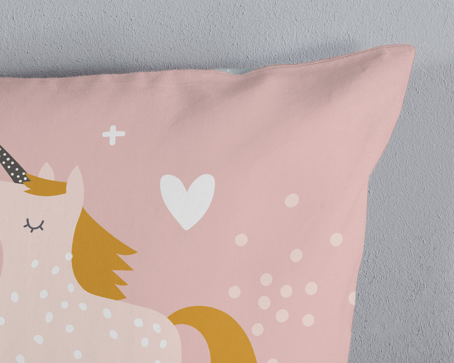 Kinderdekbedovertrek Good Morning Unilove - 1 persoons 140Ã—200/220 cm