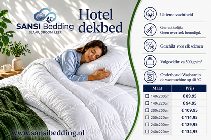 Hotel Dekbed Kleur