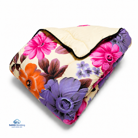 Hotel Dekbed Roze Gebloemd