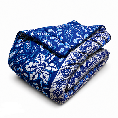 SANSI Hotel Dekbed Blauw Boho