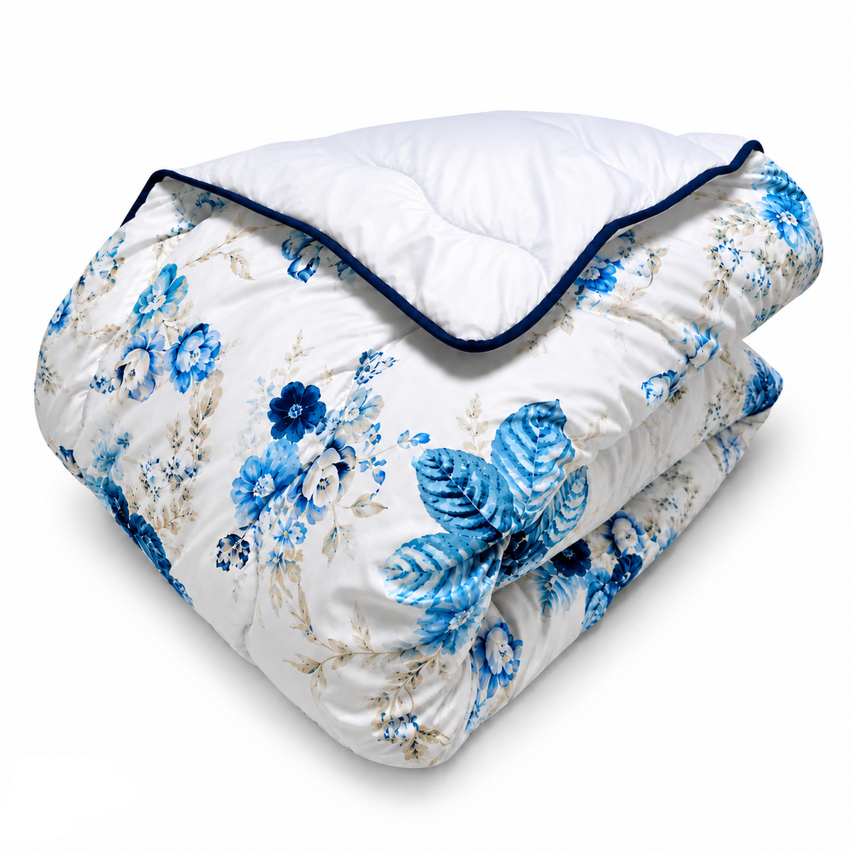 SANSI Hotel Dekbed Wit-Blauw Country